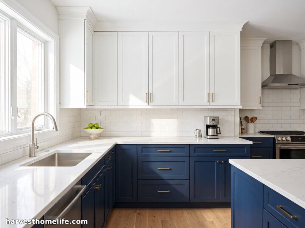 Paint Calculator for Kitchen Cabinets: Find Exact Gallons and Quarts 1 freshly painted kitchen cabinets makeover